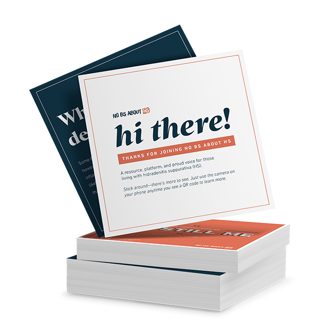 Post-It® that says “hi there!”