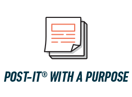 Post-It® With a Purpose