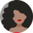 Illustration of a woman with voluminous curls